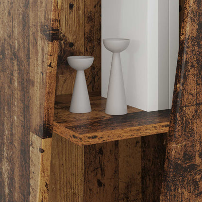 vidaXL Seitenregal Altholz 33 x 32 x 100,5 cm Holzwerkstoff