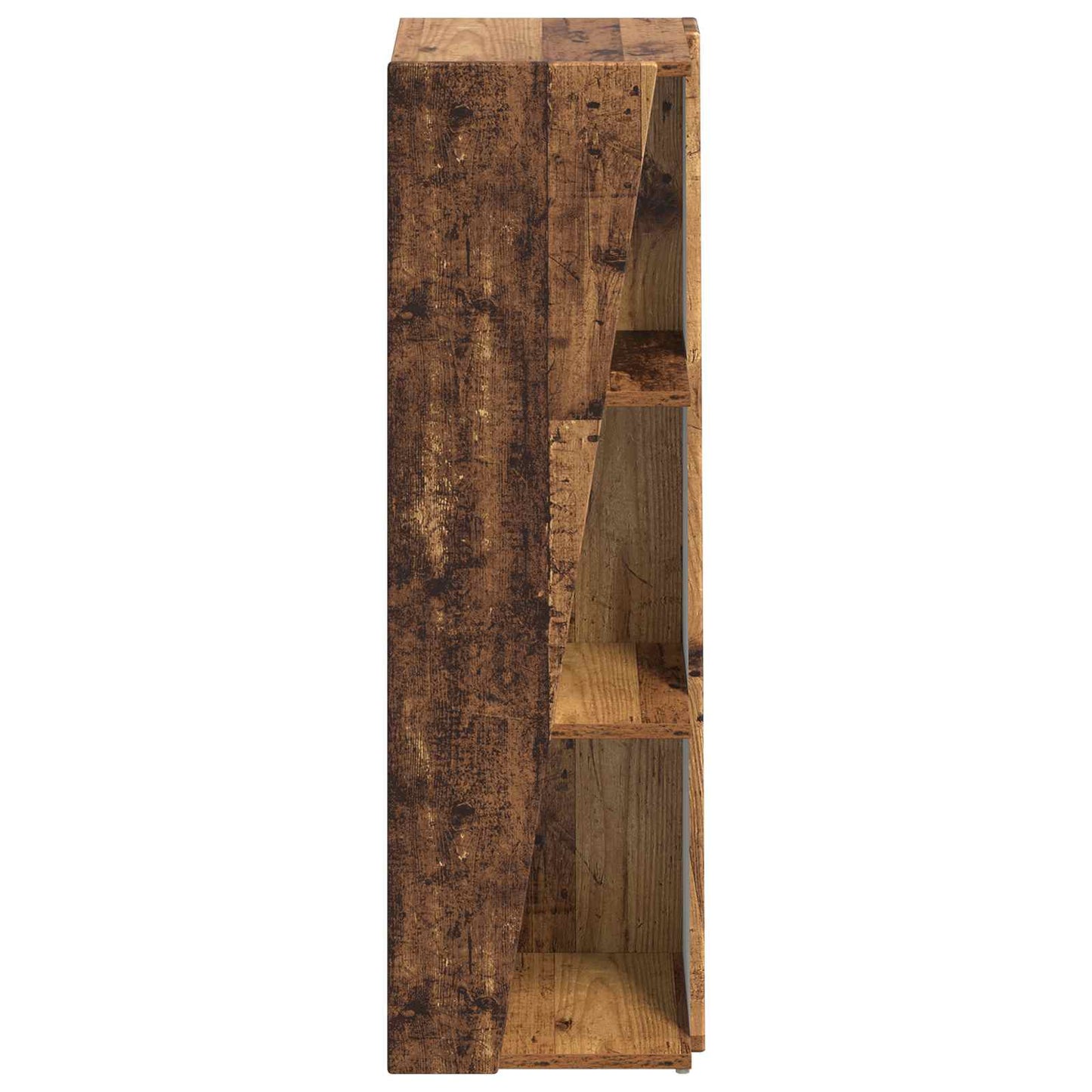 vidaXL Seitenregal Altholz 33 x 32 x 100,5 cm Holzwerkstoff