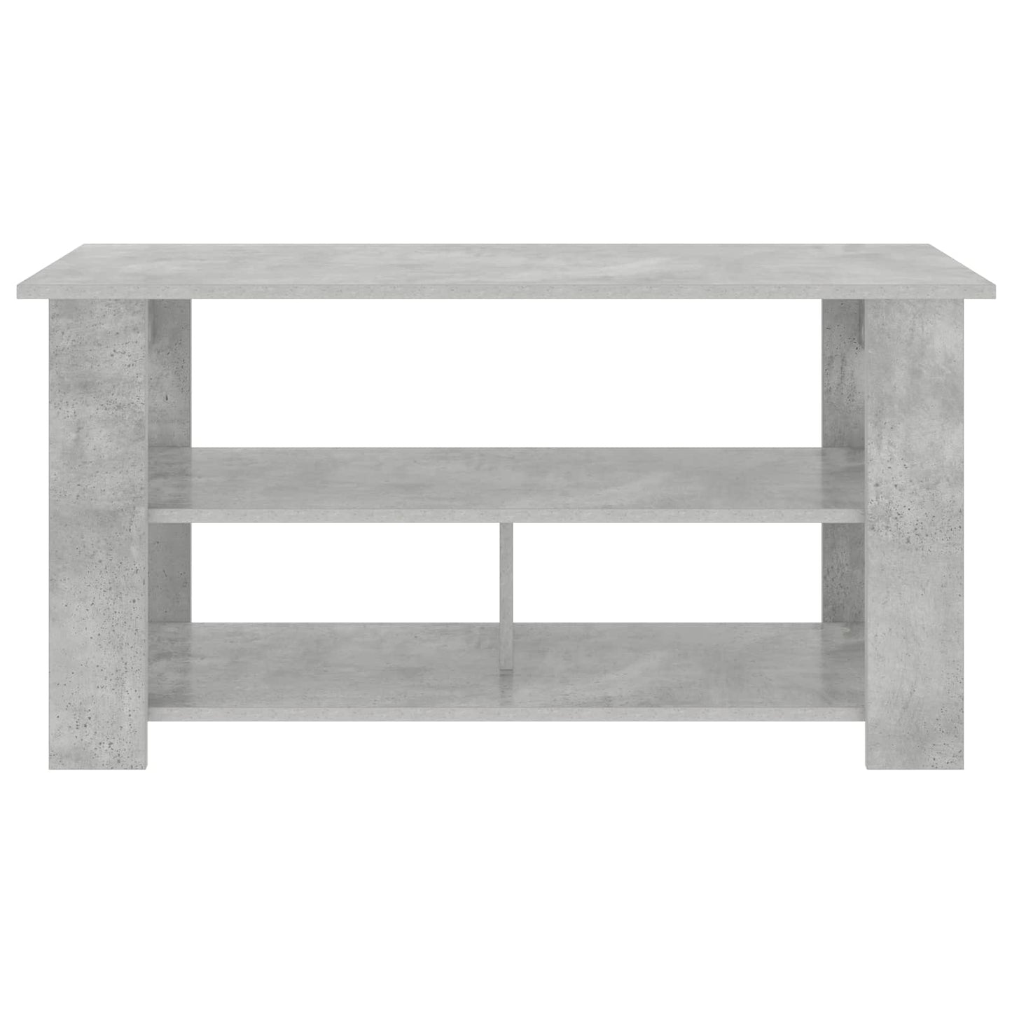 vidaXL TV-Ständer Beton Grau 100 x 40 x 50 cm