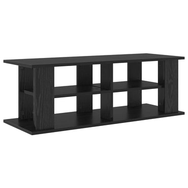 vidaXL TV-Ständer Schwarz Eichen-Optik 96 x 35 x 33,5 cm
