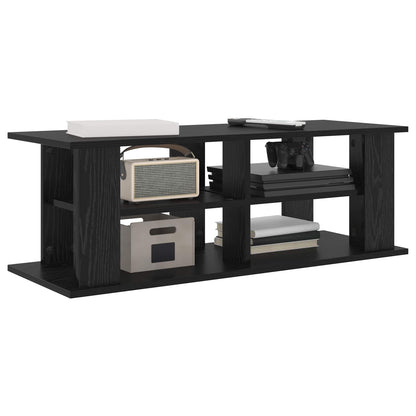 vidaXL TV-Ständer Schwarz Eichen-Optik 96 x 35 x 33,5 cm
