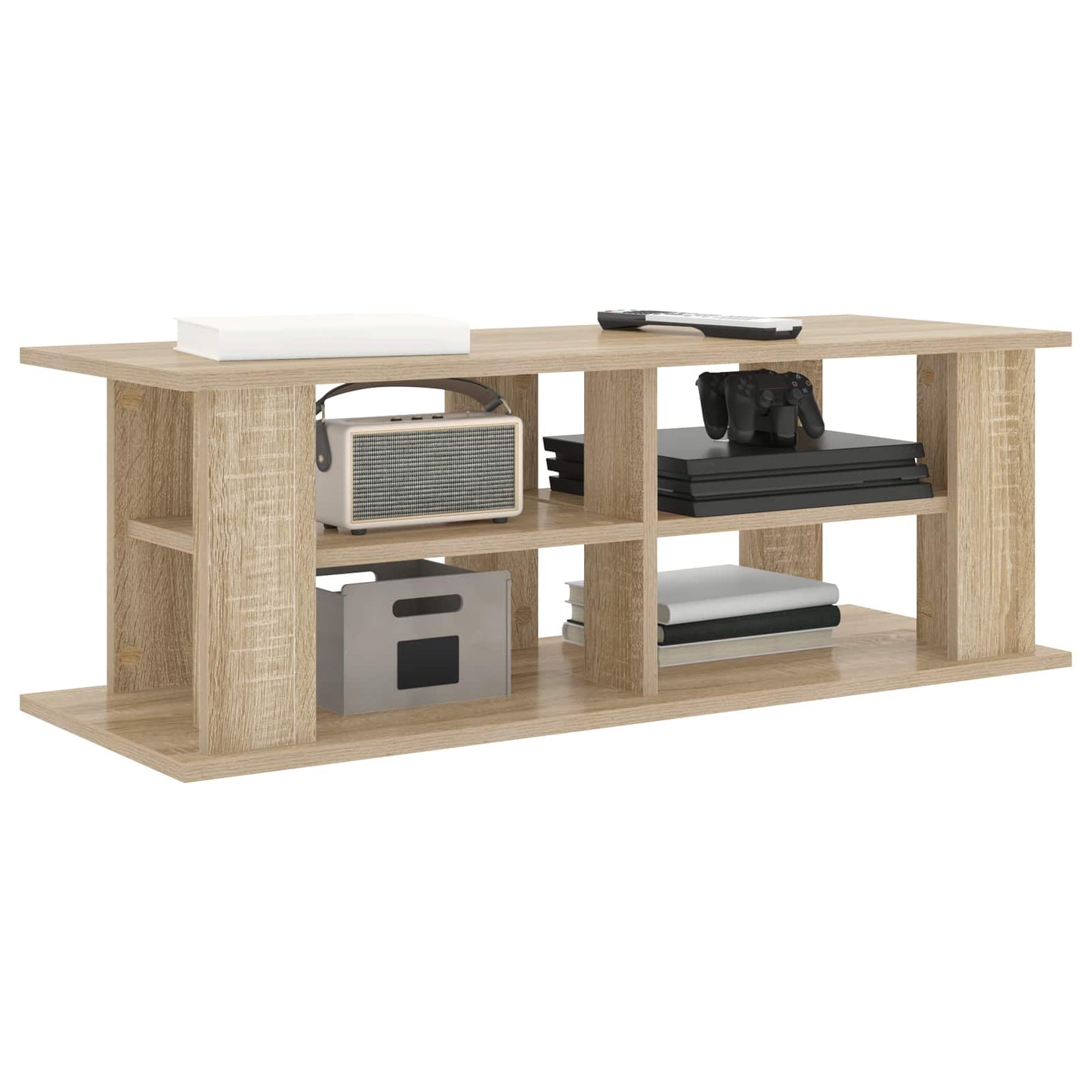vidaXL TV-Ständer Sonoma-Eiche 96 x 35 x 33,5 cm