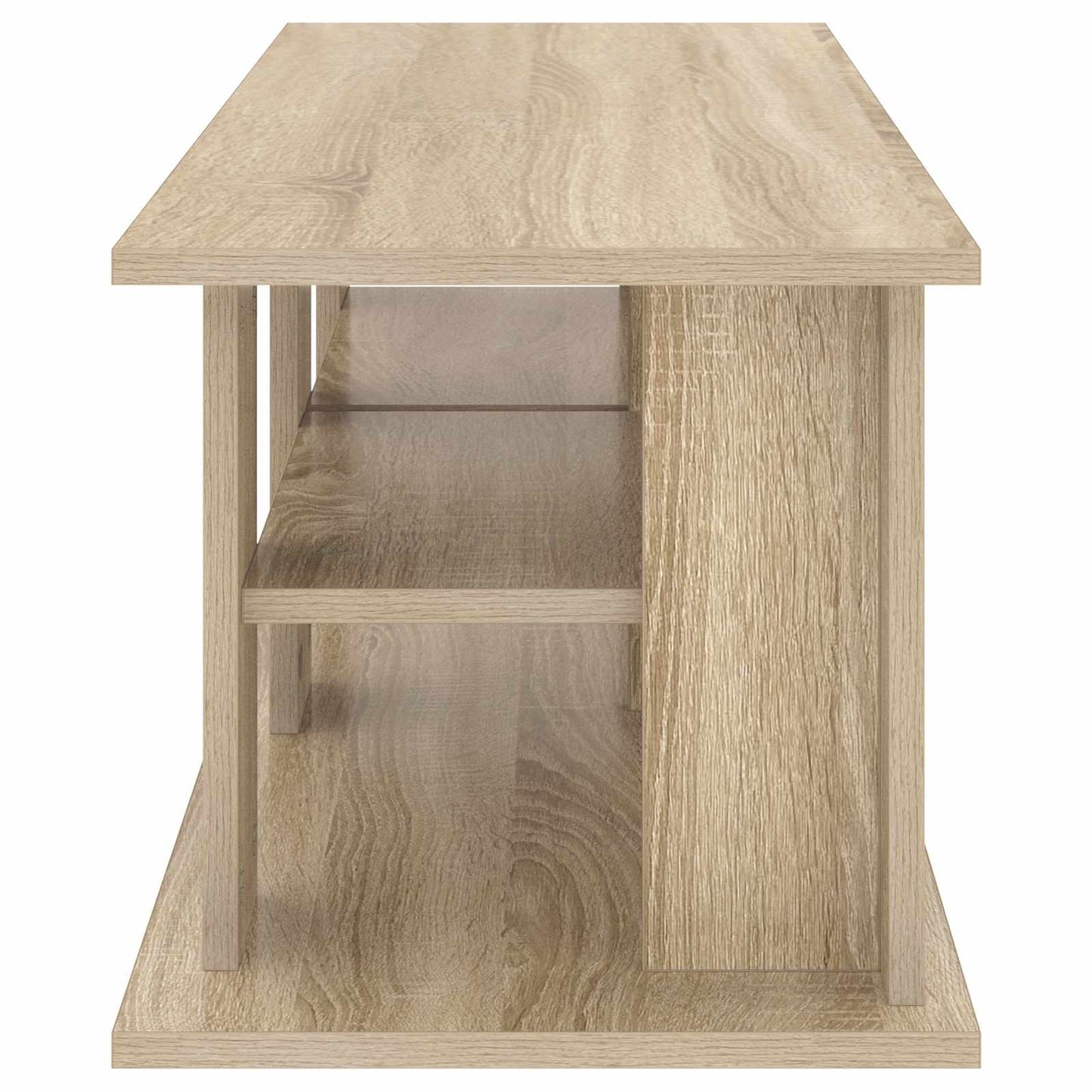 vidaXL TV-Ständer Sonoma-Eiche 96 x 35 x 33,5 cm
