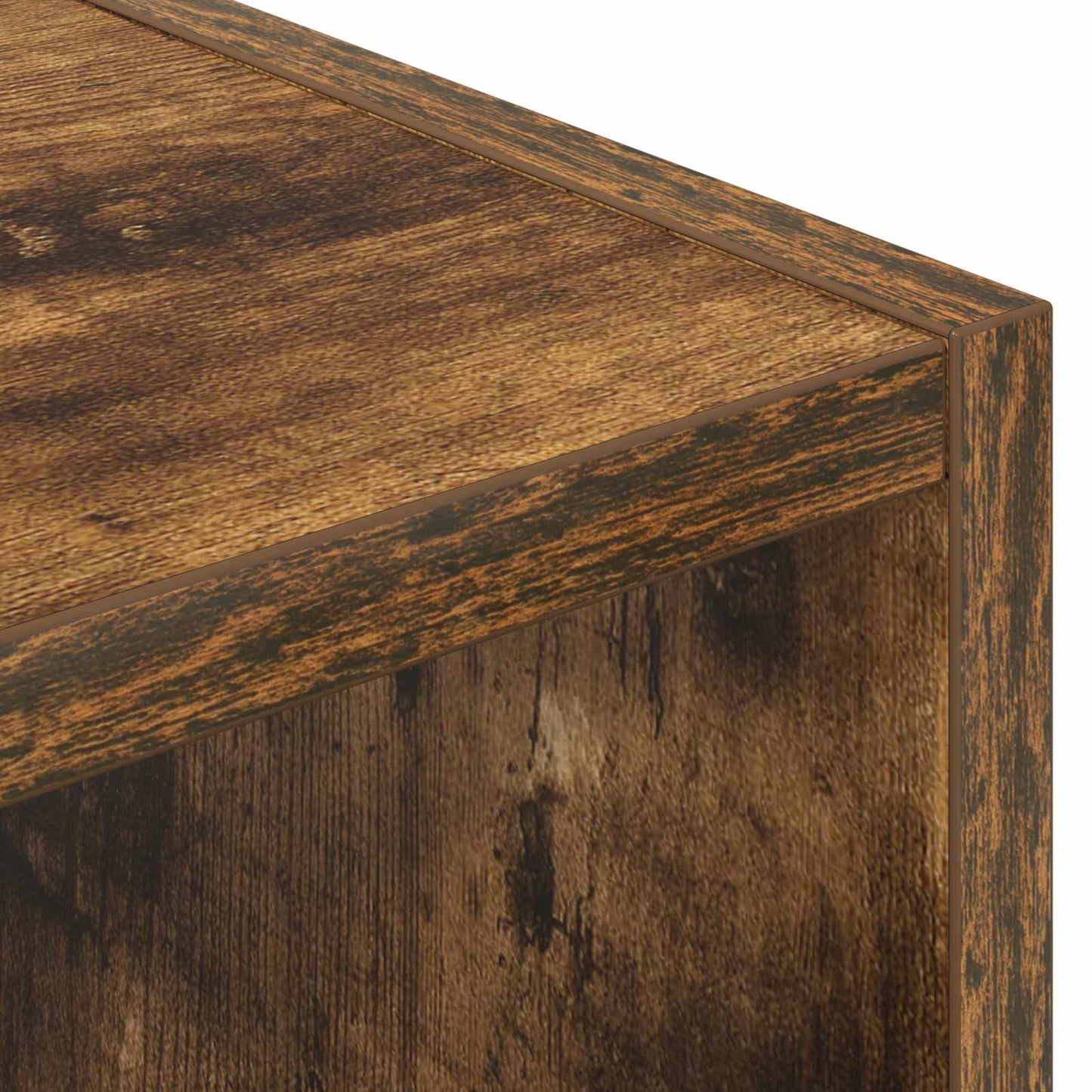 vidaXL Sideboard Geräucherte Eiche 90 x 30 x 90 cm