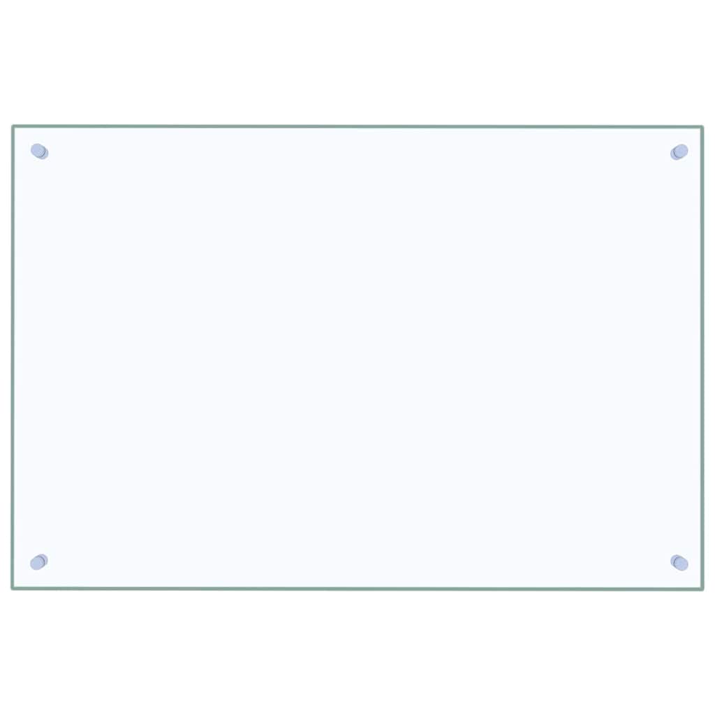 Küchenrückwand 2 pcs Transparent 90 x 60 cm Gehärtetes Glas