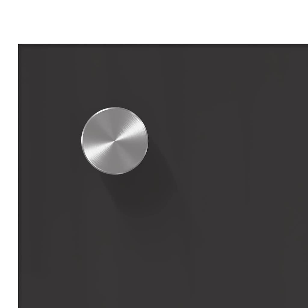 Küchenrückwand 2 pcs Dunkelgrau 80 x 40 cm Gehärtetes Glas