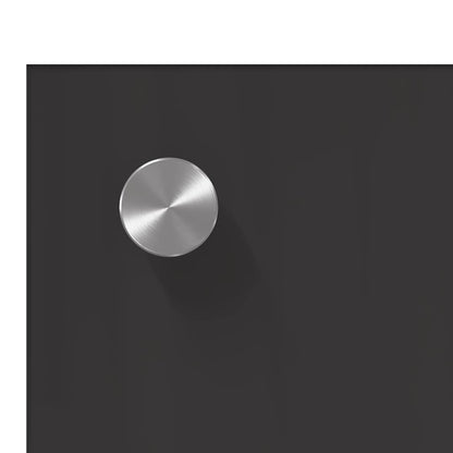 Küchenrückwand 2 pcs Dunkelgrau 90 x 40 cm Gehärtetes Glas