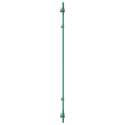 Küchenrückwand 2 pcs Dunkelgrau 110 x 40 cm Gehärtetes Glas