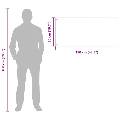 Küchenrückwand 2 pcs Dunkelgrau 110 x 50 cm Gehärtetes Glas