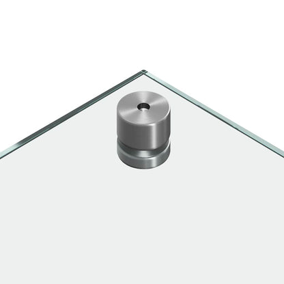 Küchenrückwand 2 pcs Transparent 90 x 50 cm Gehärtetes Glas