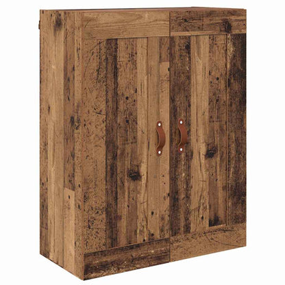 vidaXL Wandmontierter Schrank 2 pcs Altholz 69,5 x 34 x 90 cm