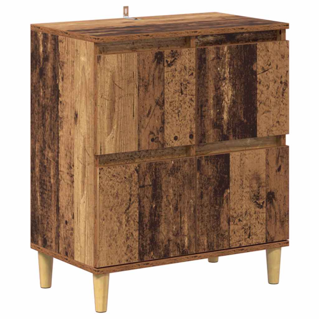 Sideboards 3 pcs Altholz 60 x 35 x 70 cm Holzwerkstoff