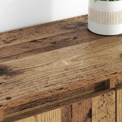 vidaXL Sideboards 2 pcs Altholz 60 x 35 x 70 cm Holzwerkstoff