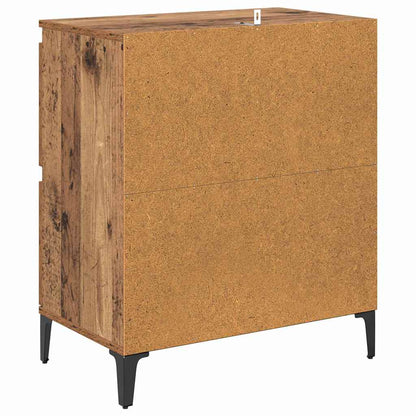 vidaXL Sideboards 2 pcs Altholz 60 x 35 x 70 cm Holzwerkstoff