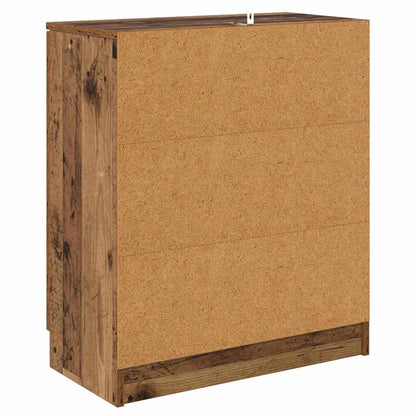 Sideboards 2 pcs Altholz 60 x 30 x 70 cm Holzwerkstoff