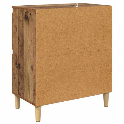 Sideboards 2 pcs Altholz 60 x 35 x 70 cm Holzwerkstoff