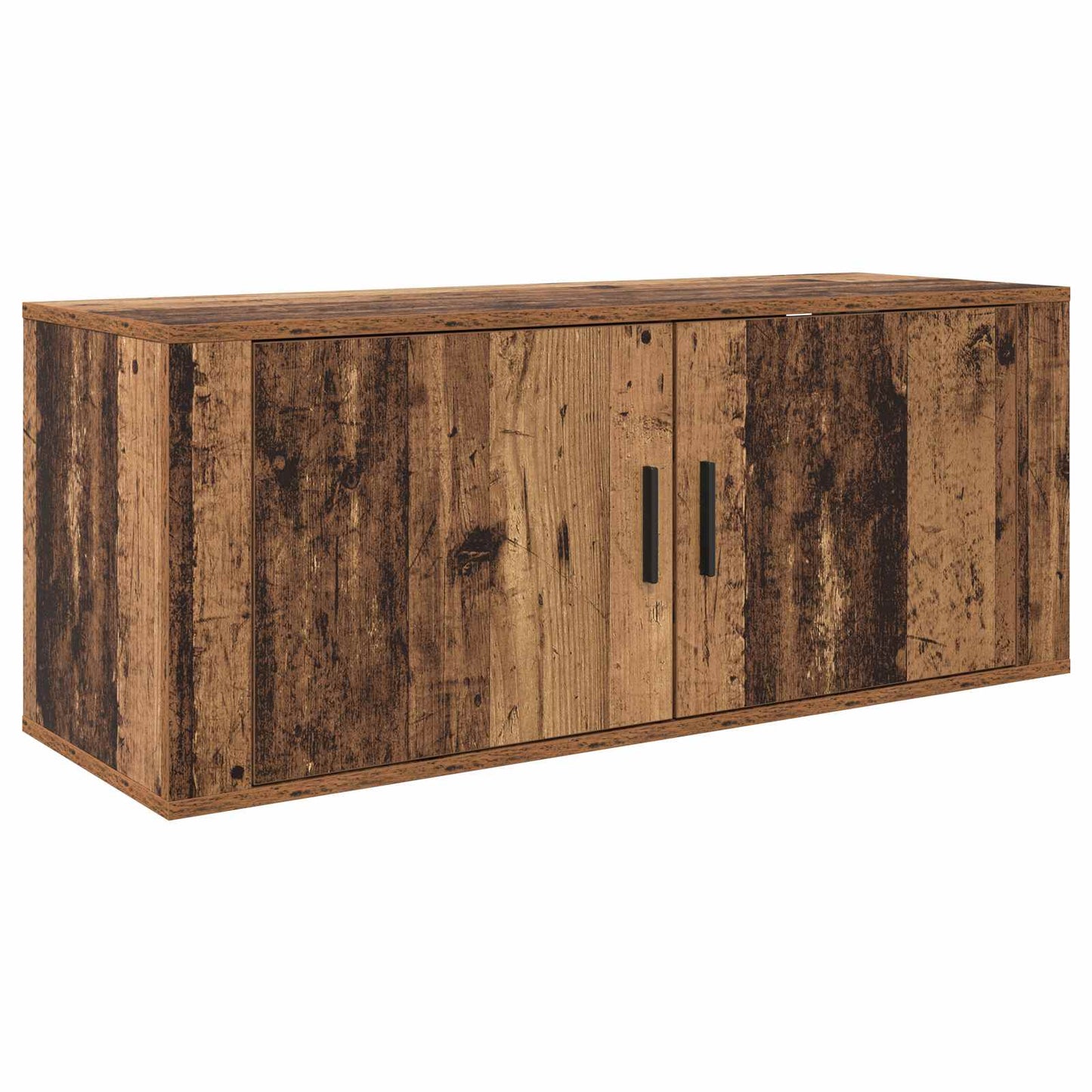 vidaXL Wand-TV-Schrank Set 2 pcs Altholz 100 x 34,5 x 40 cm