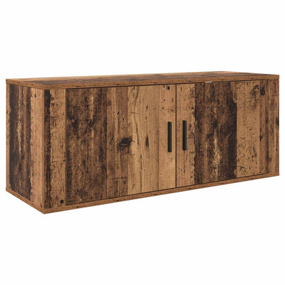 vidaXL Wand-TV-Schrank Set 2 pcs Altholz 100 x 34,5 x 40 cm