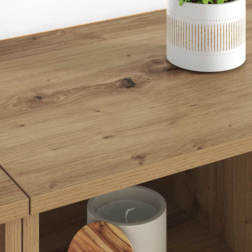 vidaXL Sideboards 2 pcs Artisan-Eiche 60 x 35 x 70 cm Holzwerkstoff