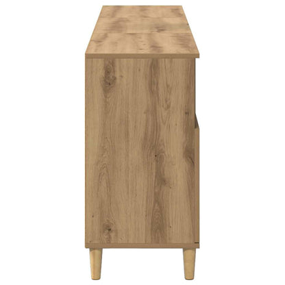 vidaXL Sideboards 3 pcs Artisan-Eiche 60 x 35 x 70 cm Holzwerkstoff