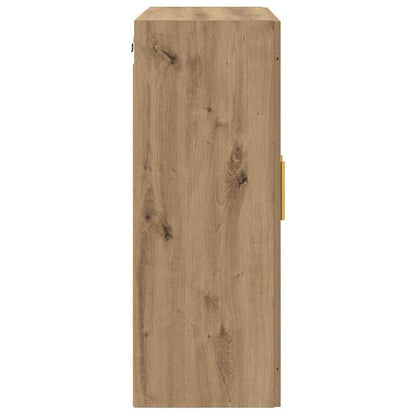 vidaXL Meuble mural 2 pcs Chêne artisan 69,5 x 34 x 90 cm