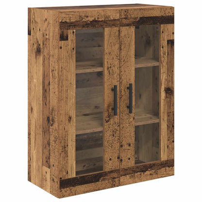vidaXL Highboard 2 pcs Bois de récupération Bois d'ingénierie