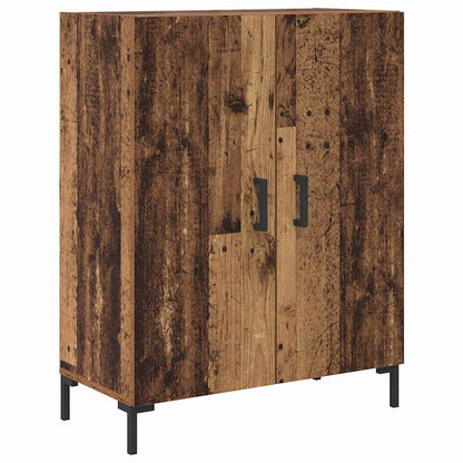 vidaXL Highboard 2 pcs Altholz Holzwerkstoff