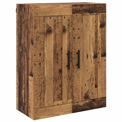 vidaXL Highboard Altholz 69,5 x 34 x 180 cm Holzwerkstoff