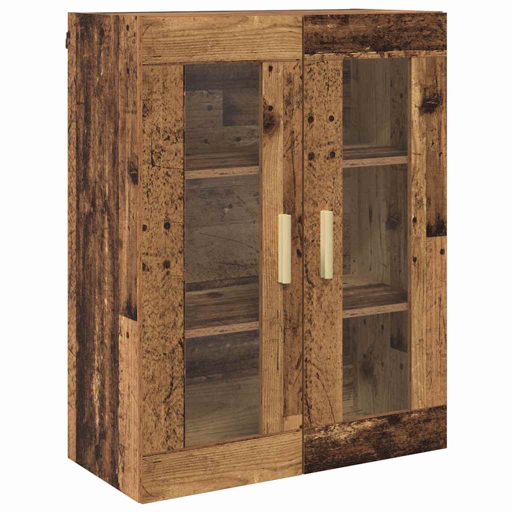 vidaXL Highboard Altholz 69,5 x 34 x 180 cm Holzwerkstoff