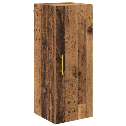 vidaXL Highboard 2 pcs Altholz Holzwerkstoff