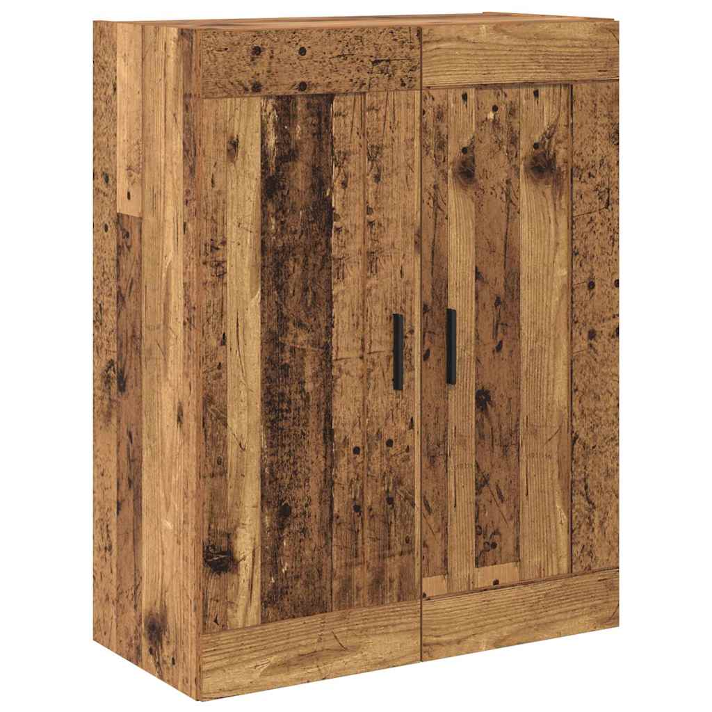 vidaXL Highboard 2 pcs Altholz Holzwerkstoff