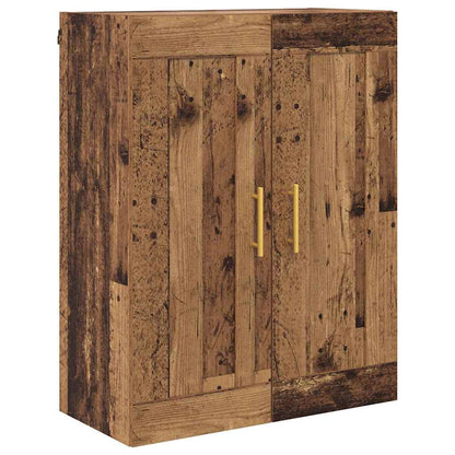 vidaXL Highboard Altholz 69,5 x 34 x 180 cm Holzwerkstoff