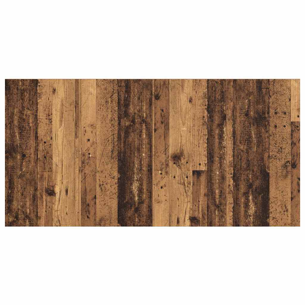 vidaXL Kopfteil mit Schrank mit Schubladen 3 pcs Altholz Holzwerkstoff