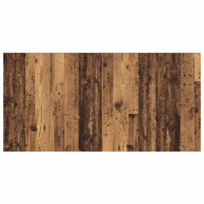 vidaXL Kopfteil mit Schrank mit Schubladen 3 pcs Altholz Holzwerkstoff