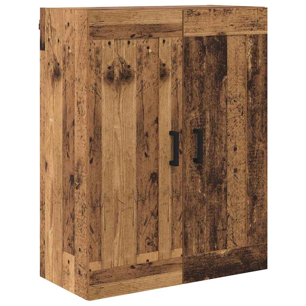 vidaXL Highboard 2 pcs Altholz Holzwerkstoff