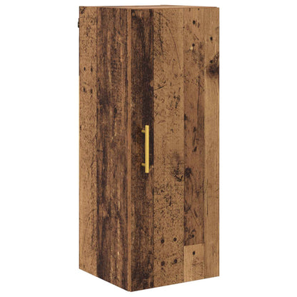vidaXL Highboard 2 pcs Altholz Holzwerkstoff
