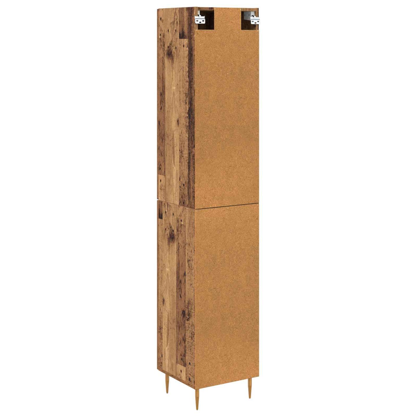 vidaXL Highboard 2 pcs Altholz Holzwerkstoff