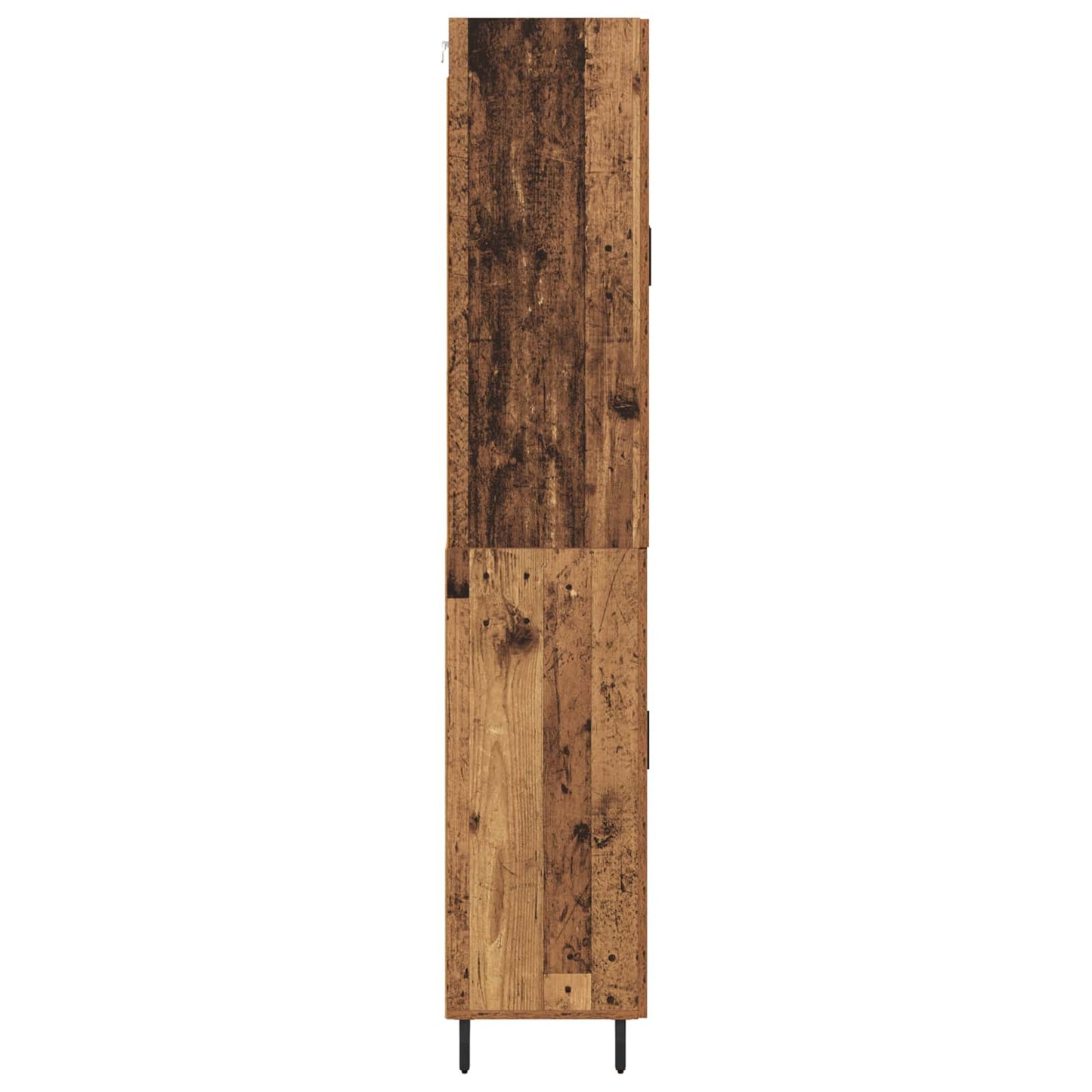 Highboard mit Schubladen 2 pcs Altholz Holzwerkstoff