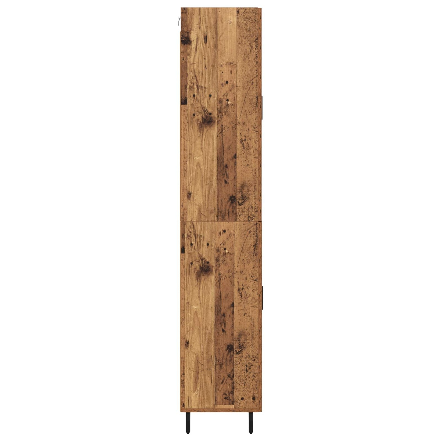 Highboard mit Schubladen 2 pcs Altholz Holzwerkstoff