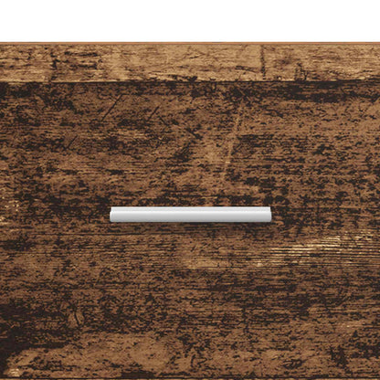 vidaXL Kopfteil mit Schrank mit Schubladen 3 pcs Altholz Holzwerkstoff