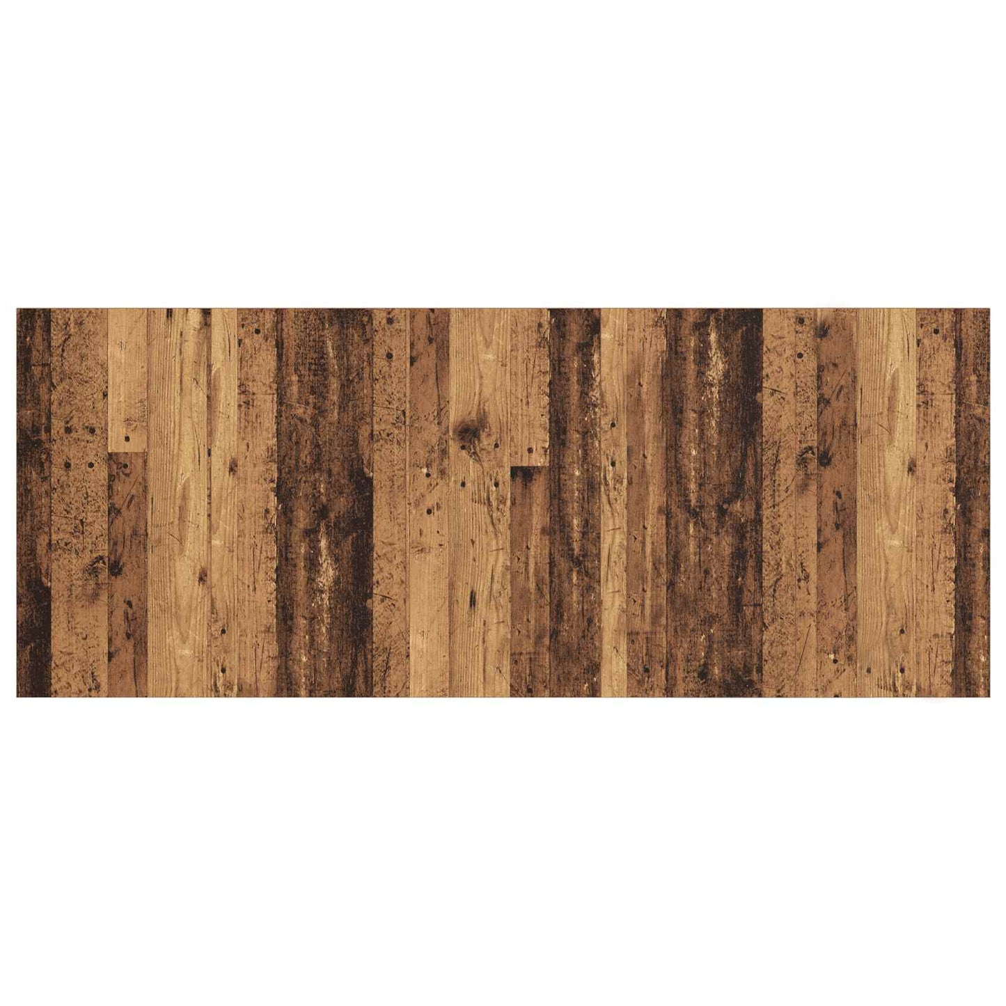 Kopfteil mit Schrank mit Schubladen 3 pcs Altholz Holzwerkstoff