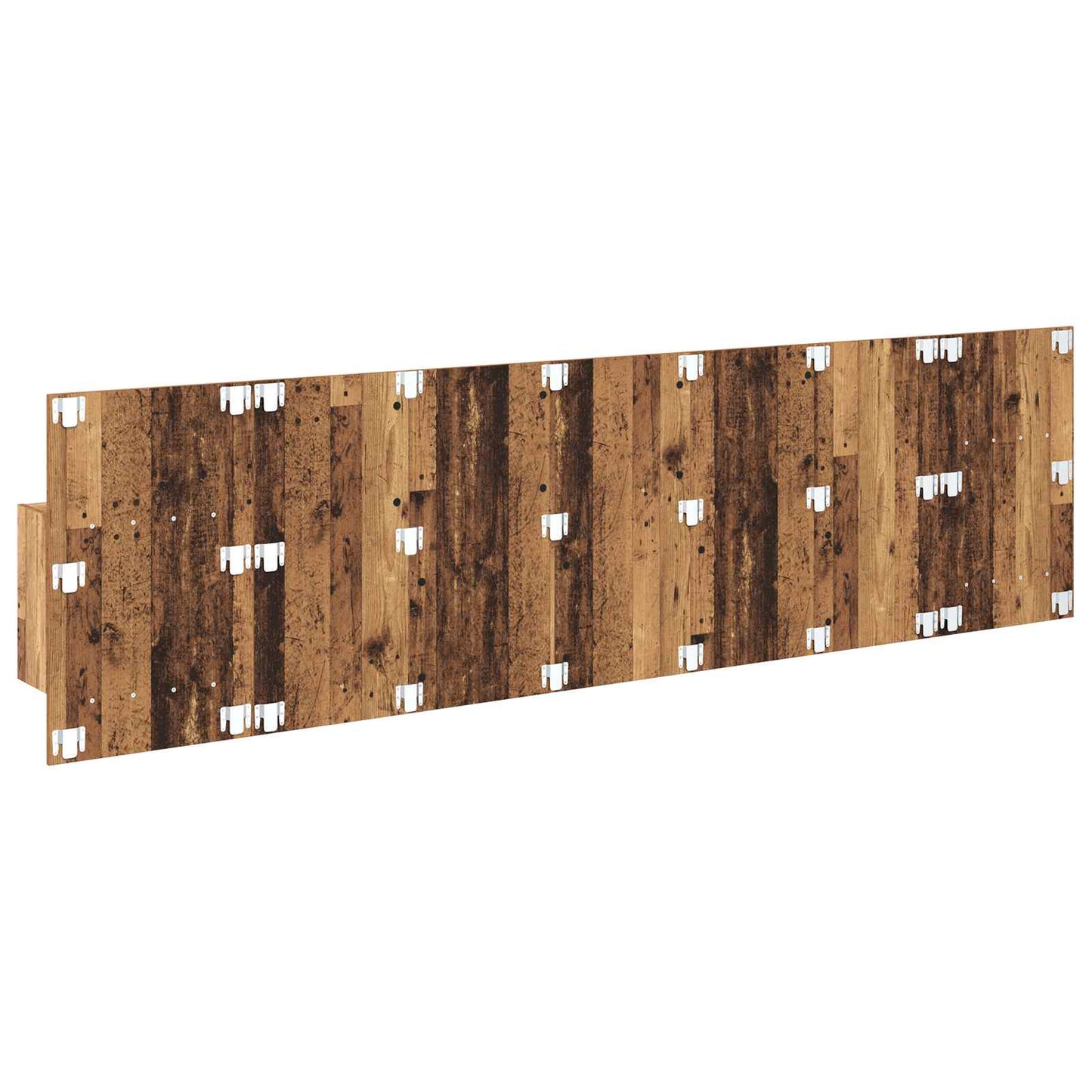 Kopfteil mit Schrank mit Schubladen 3 pcs Altholz Holzwerkstoff