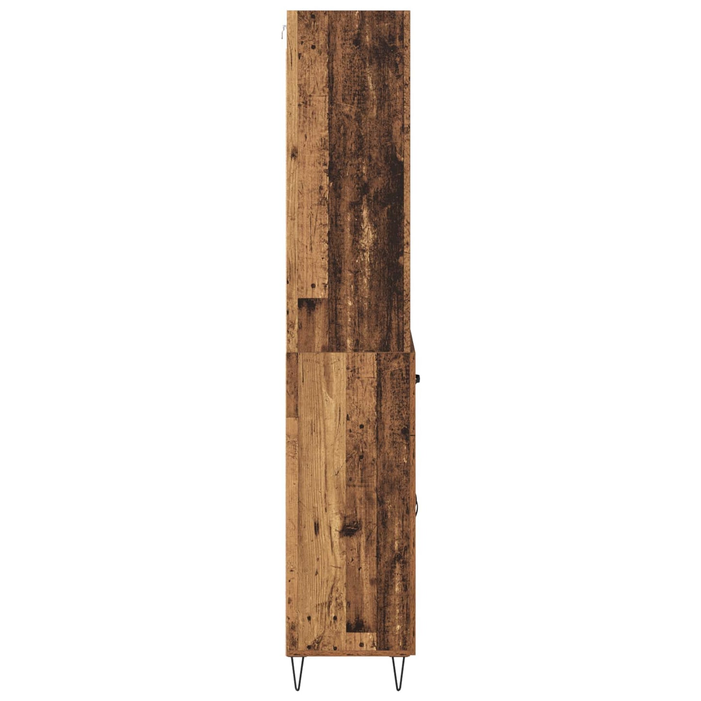Highboard mit Schubladen 2 pcs Altholz Holzwerkstoff