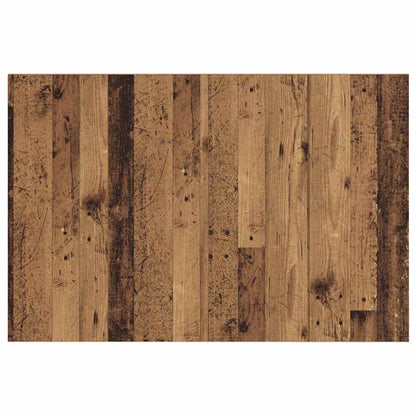 Kopfteil mit Schrank mit Schubladen 3 pcs Altholz Holzwerkstoff