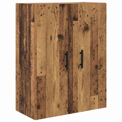 vidaXL Highboard mit Schubladen 2 pcs Altholz 69,5 x 34 x 180 cm