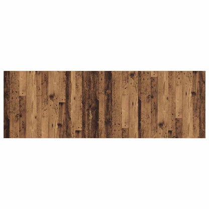 Kopfteil mit Schrank mit Schubladen 3 pcs Altholz Holzwerkstoff