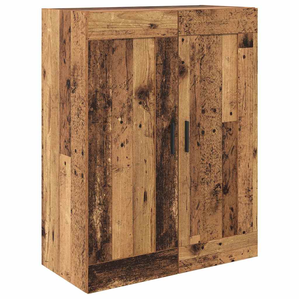 vidaXL Buffet haut avec tiroirs 2 pcs Bois de récupération Bois d'ingénierie