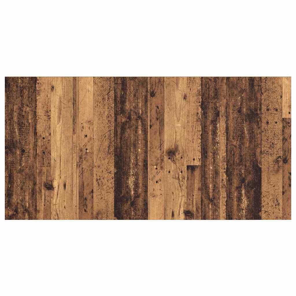 vidaXL Kopfteil mit Schrank mit Schubladen 3 pcs Altholz Holzwerkstoff