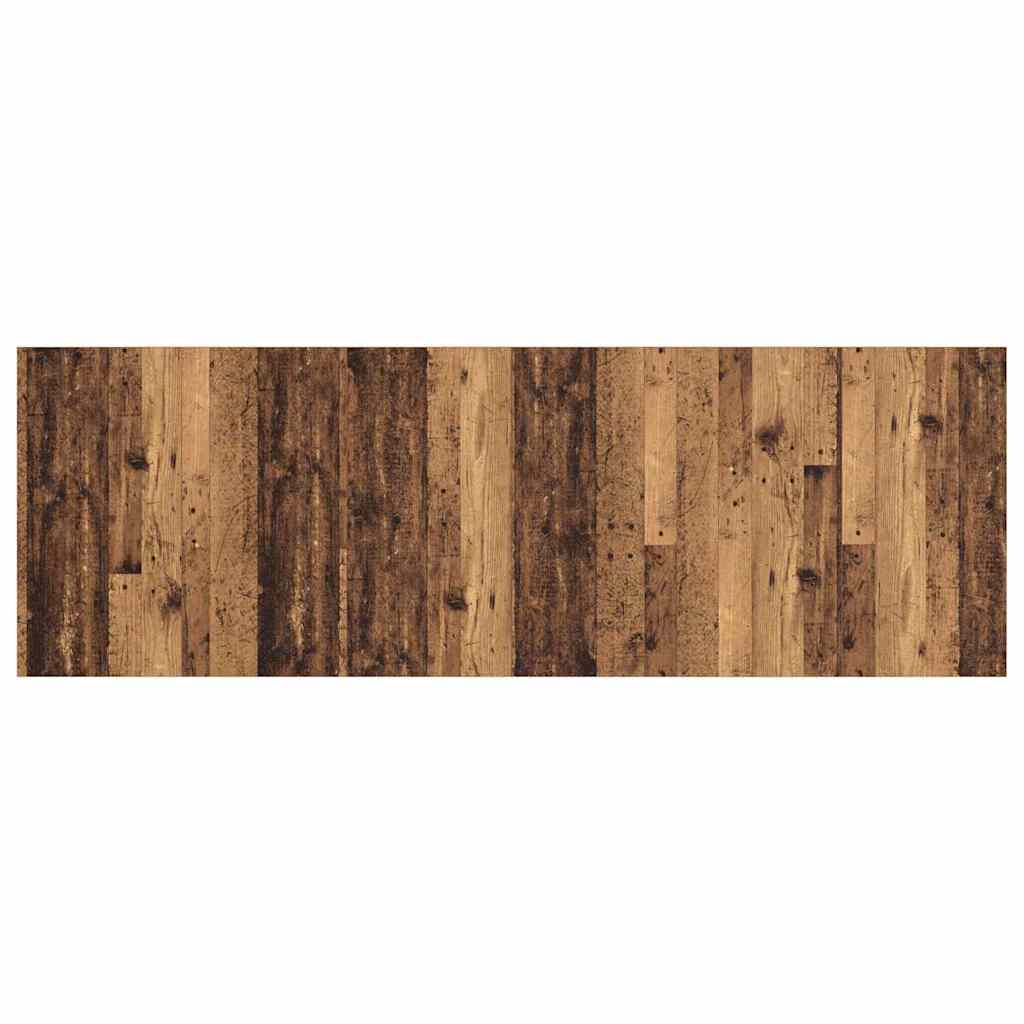 vidaXL Kopfteil mit Schrank mit Schubladen 3 pcs Altholz Holzwerkstoff