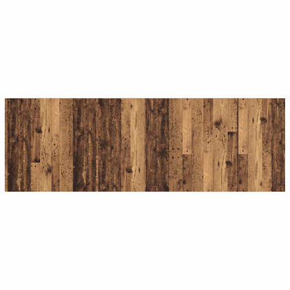 vidaXL Kopfteil mit Schrank mit Schubladen 3 pcs Altholz Holzwerkstoff